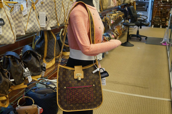 Louis Vuitton Fuchsia Monogram Perforated Musette Bag