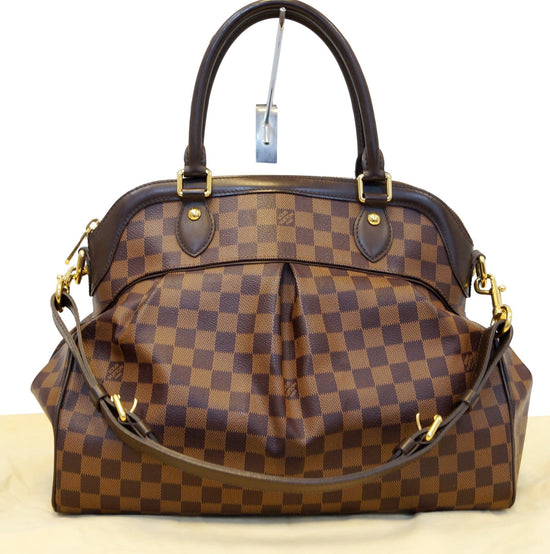 LOUIS VUITTON Trevi GM Damier Ebene 2way Handbag