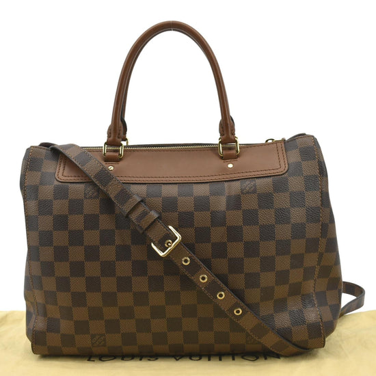 Moving out, Clearance sale! Authentic Designer Brand LV Louis Vuitton  Damier Ebene Greenwich Brown Leather Tote Bag, Luxury, Bags & Wallets on  Carousell