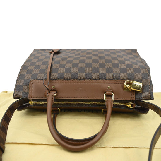 LOUIS VUITTON Damier Ebene Greenwich Adjustable Strap 295544