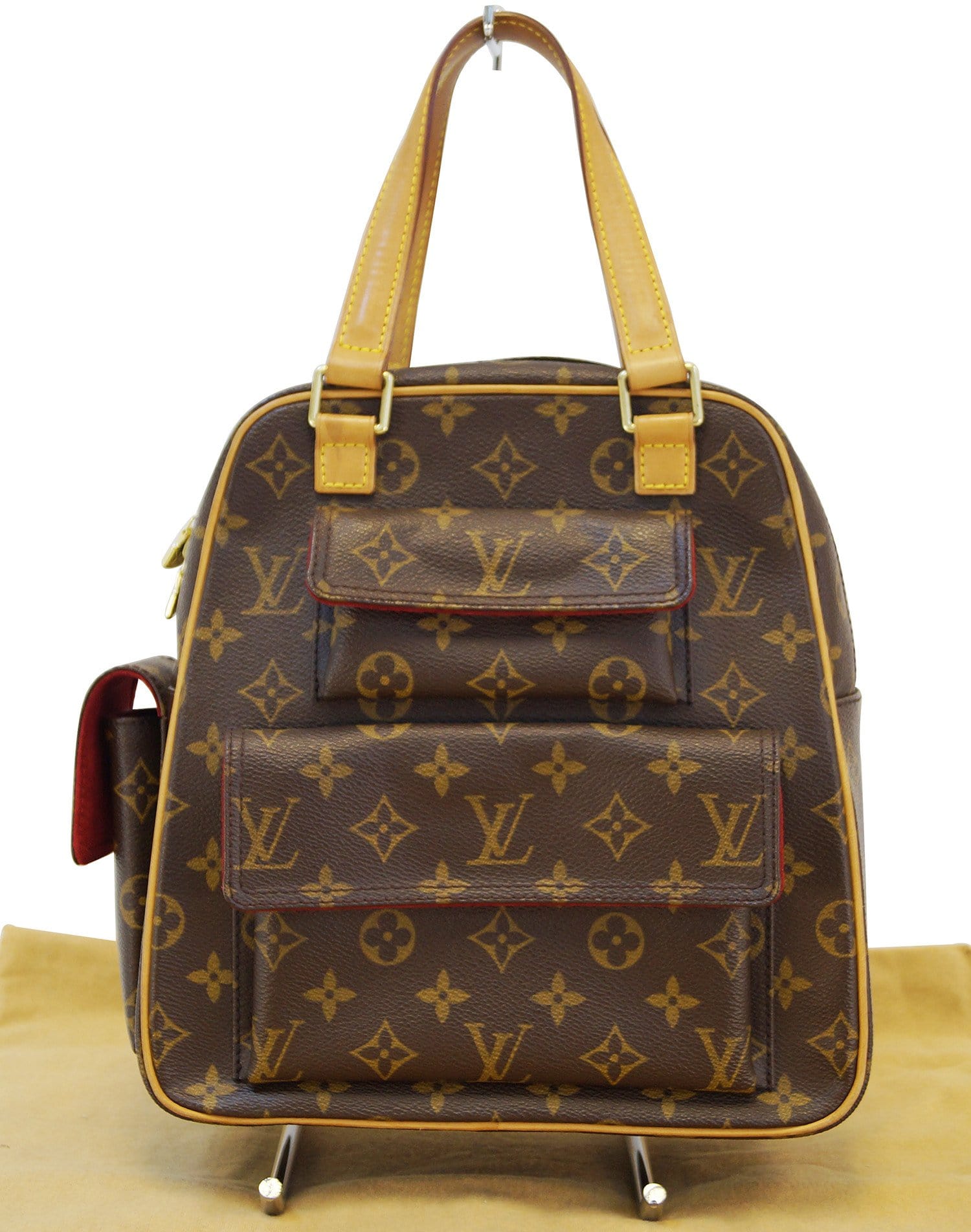 Sac de ville Louis Vuitton Excentri-cité en toile monogram 