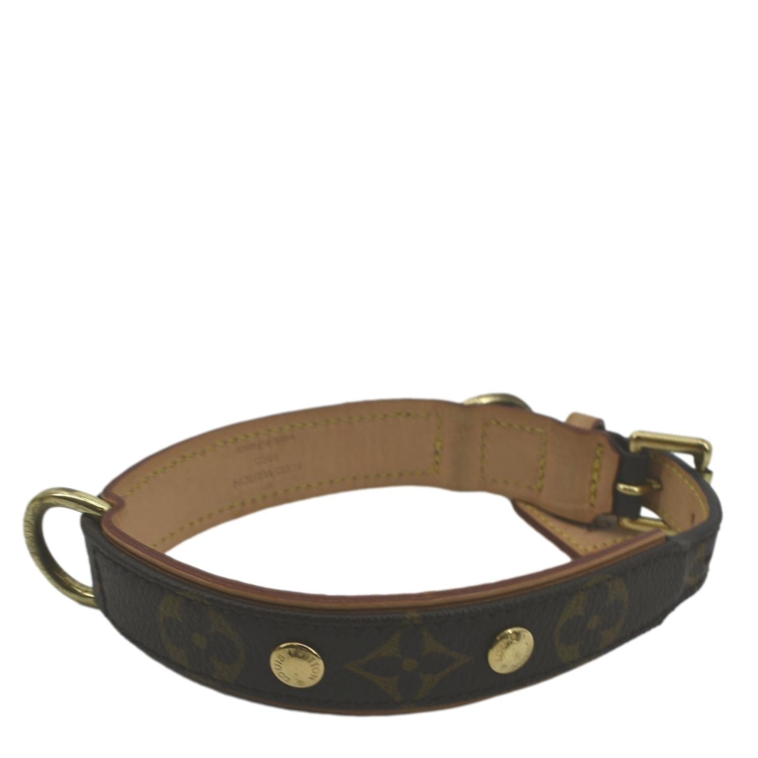 Louis Vuitton Leather Dog Collars