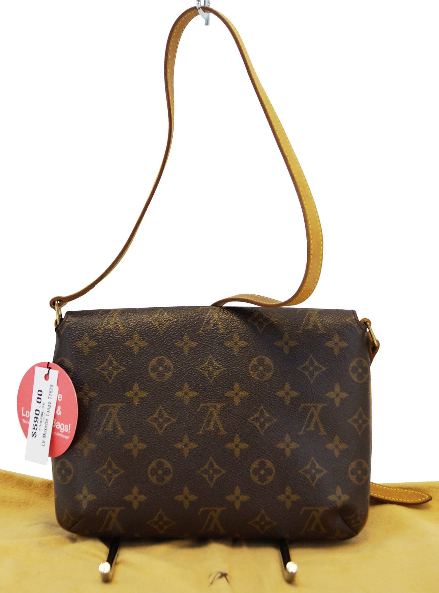 LOUIS VUITTON Monogram Musette Tango Shoulder Bag