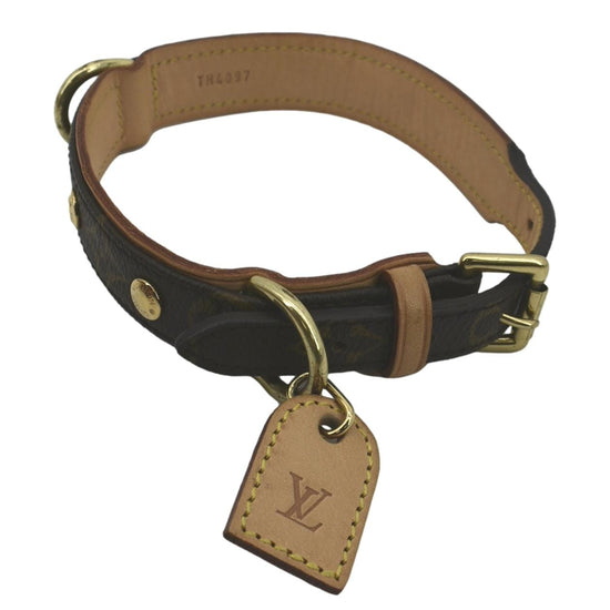 Louis Vuitton Dog Collar and Leash