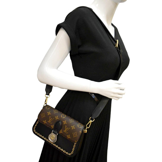 Louis Vuitton 2020 LV Bag Shoulder Small monogram Neo Saint Cloud Noir