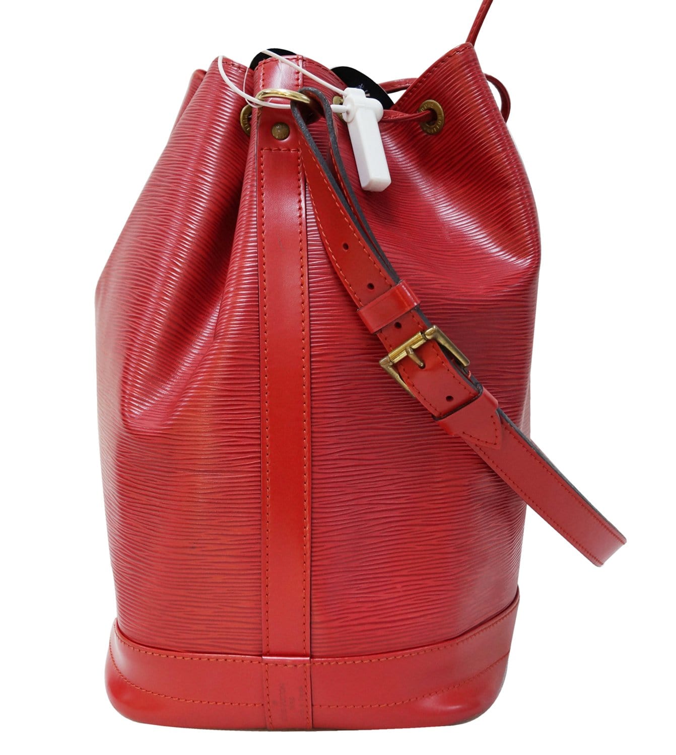 LOUIS VUITTON Epi Leather Red Large Noe Shoulder Bag