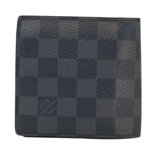 Louis Vuitton Wallet Damier Cobalt Marco N63351 Bifold Men's