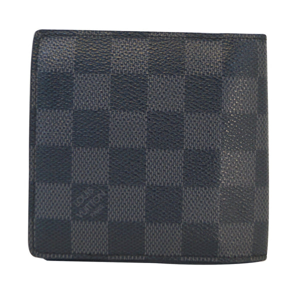 Authentic Louis Vuitton Damier Graphite Portefeiulle Marco Bifold Wall