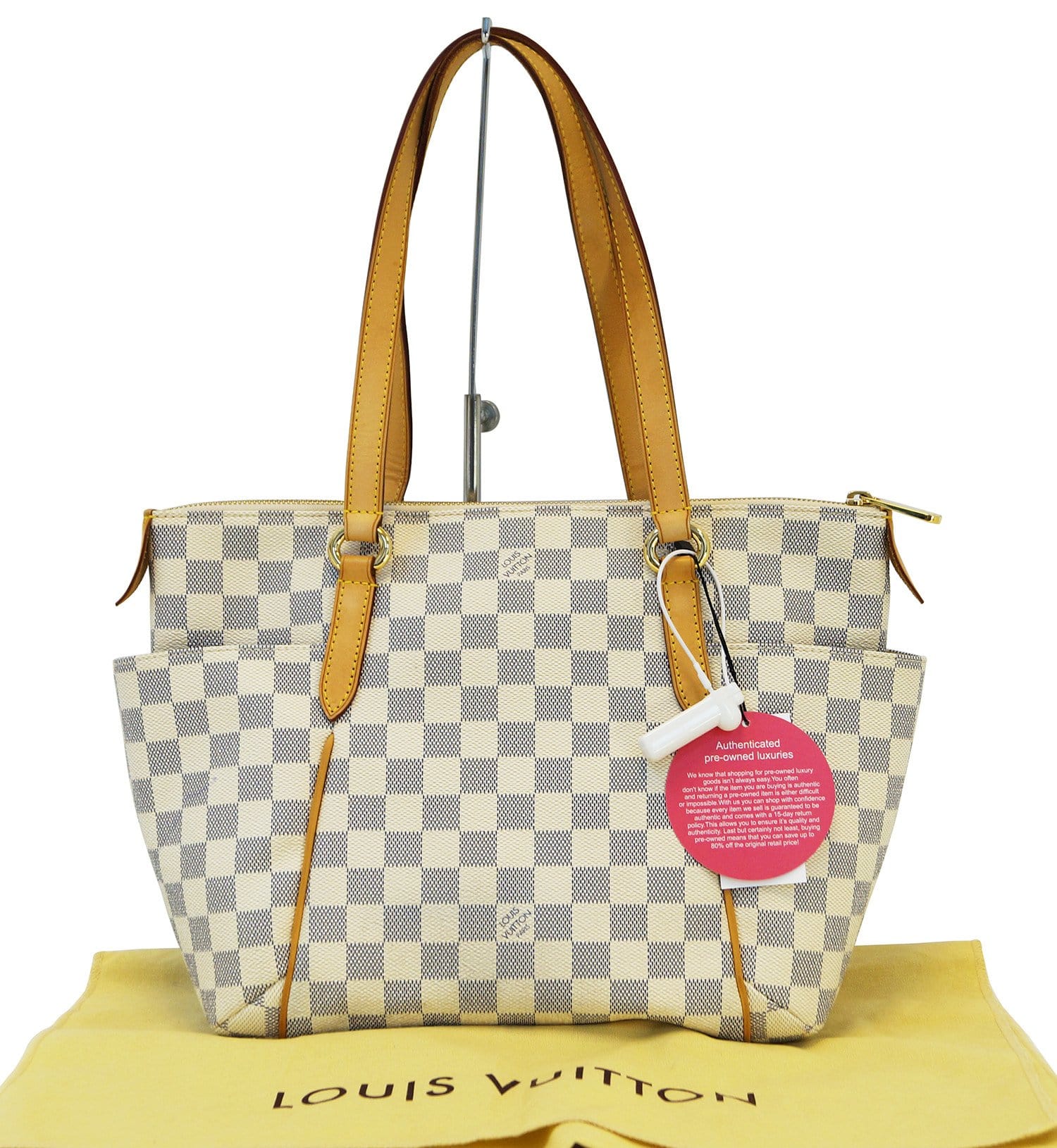 Sold at Auction: Louis Vuitton Damier Azur Totally MM