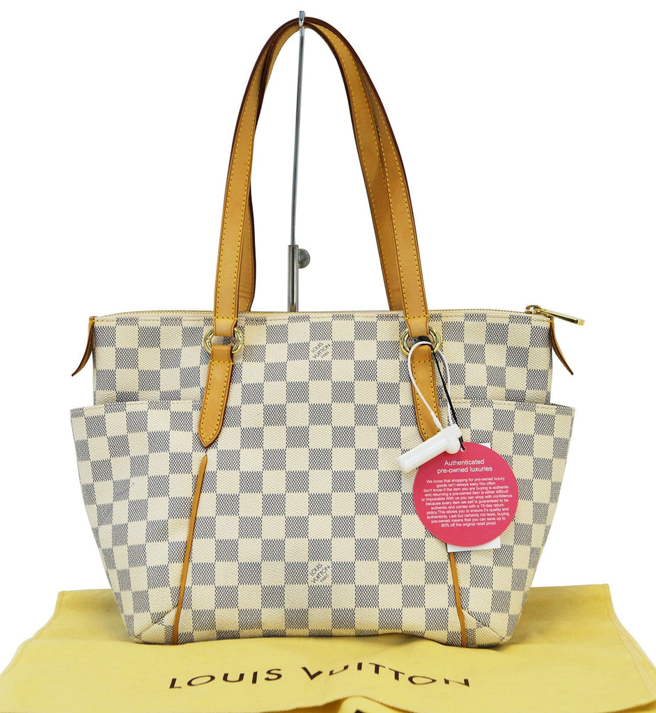 Authentic Louis Vuitton Damier Azur Riviera MM Handbag Shoulder Bag TT – Dallas Designer Handbags