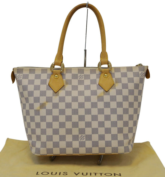 Louis Vuitton, Bags, Beautiful Louis Vuitton Damier Azur Saleya Pm Tote