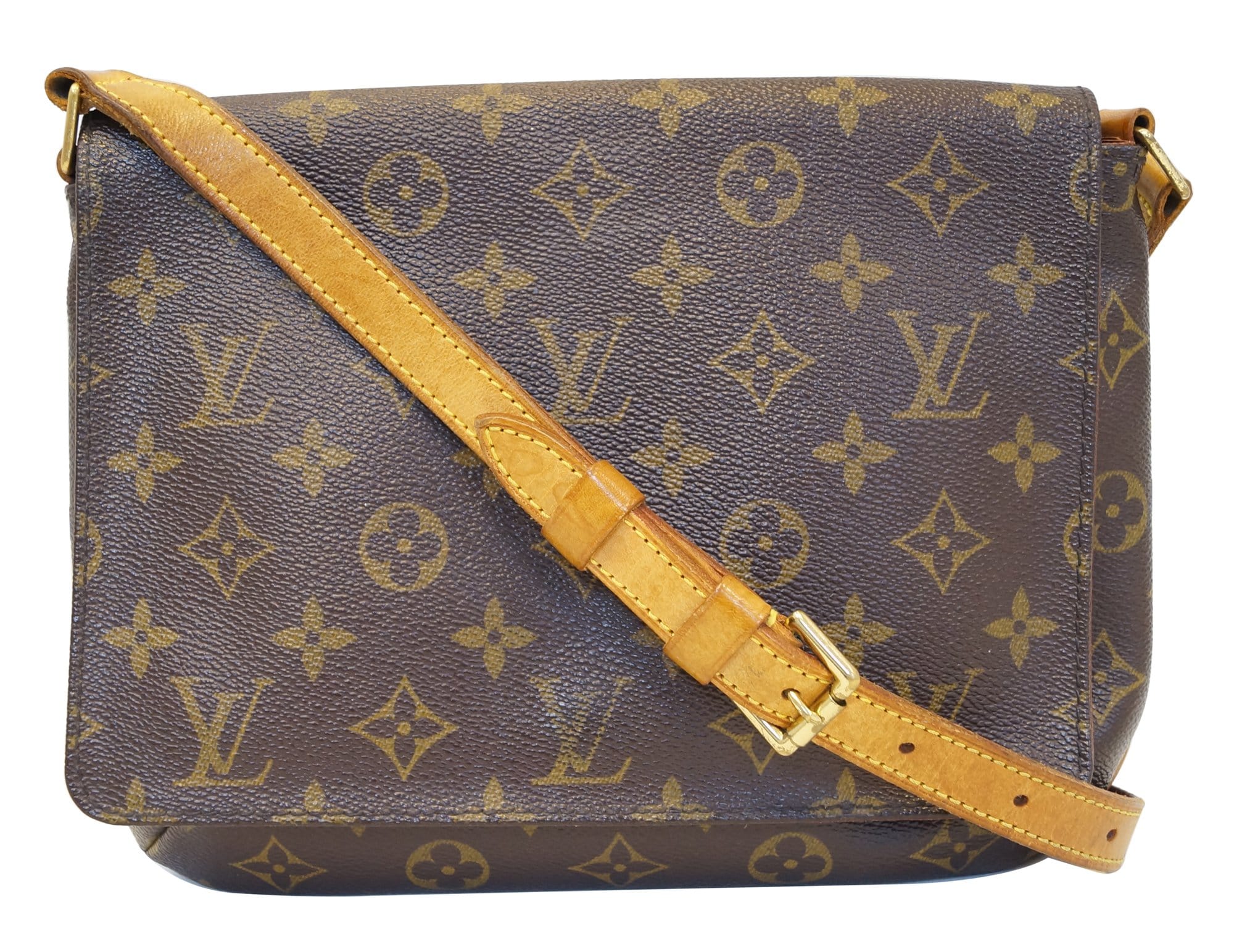 LOUIS VUITTON Monogram Canvas Musette Tango Shoulder Bag