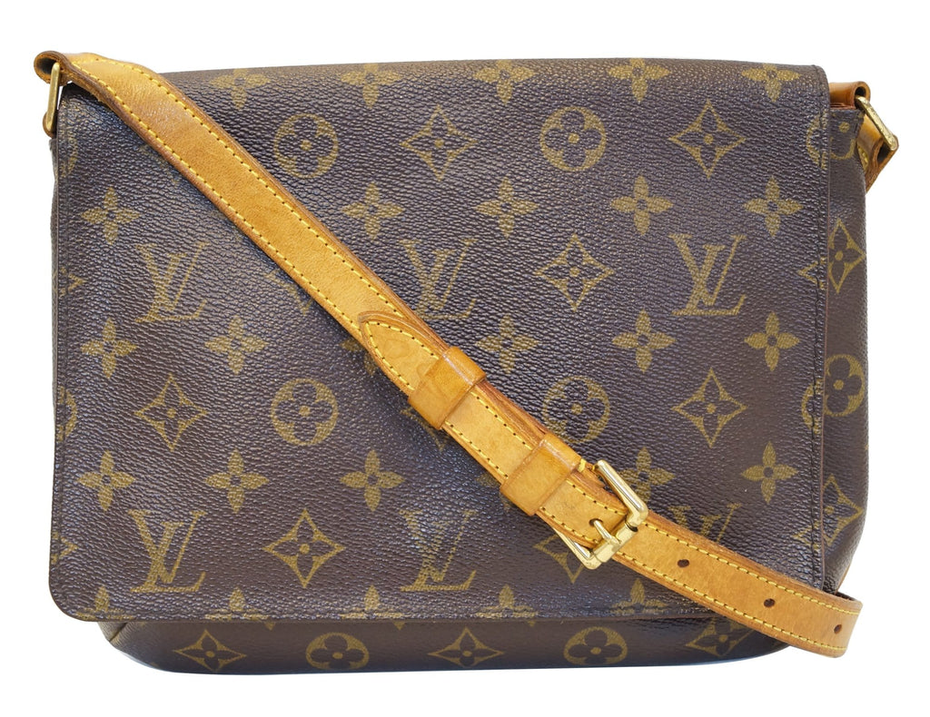 LOUIS VUITTON Musette Tango Monogram Canvas Short Strap Shoulder Bag