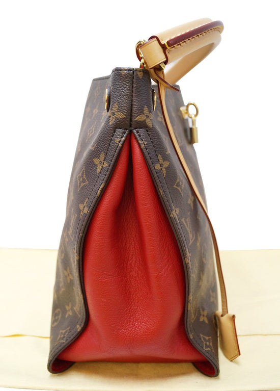 HER Authentic - Louis Vuitton Cerise Gaia - comes with the dust bag. Pen  marks inside other than that 9/10 condition $1699! . . . #fashionphile  #savingtheearthonefabulousbagatatime #recommerce #sustainablefashion  #resale #resell #buyused #