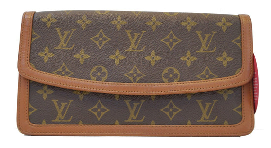 Authentic Louis Vuitton Pochette Clutch Dame PM Pouch