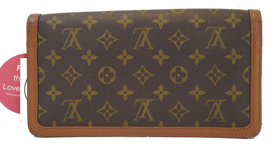 Authentic Louis Vuitton Pochette Clutch Dame PM Pouch