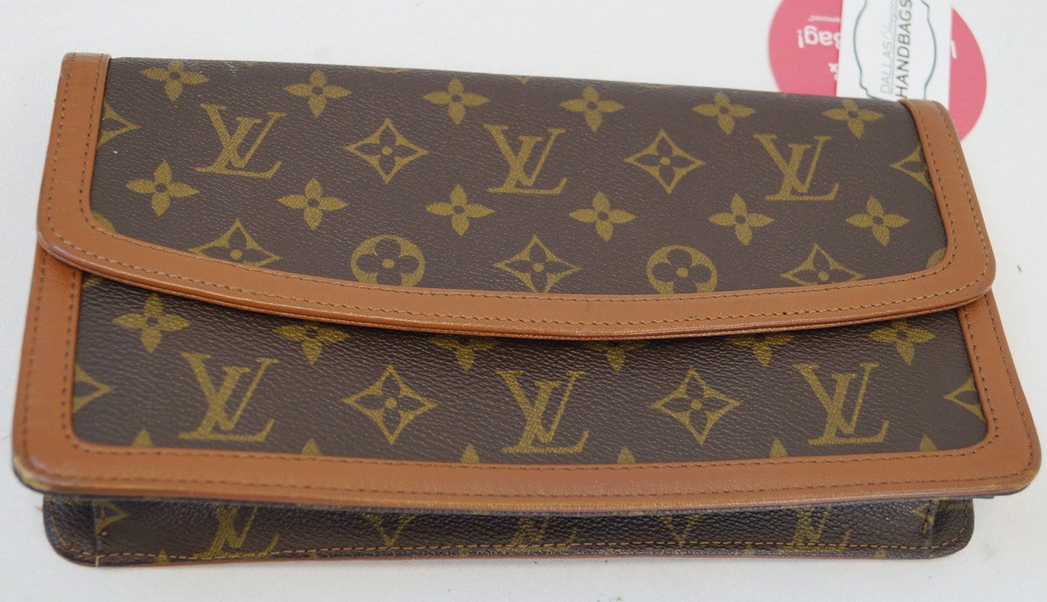 LOUIS VUITTON Monogram Pochette Dame PM Clutch Handbag