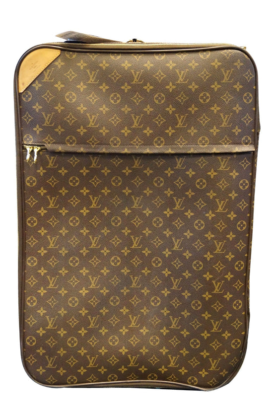 Louis Vuitton Set of Two: Classic Monogram Coated Canvas Pegase 65, Lot  #58456