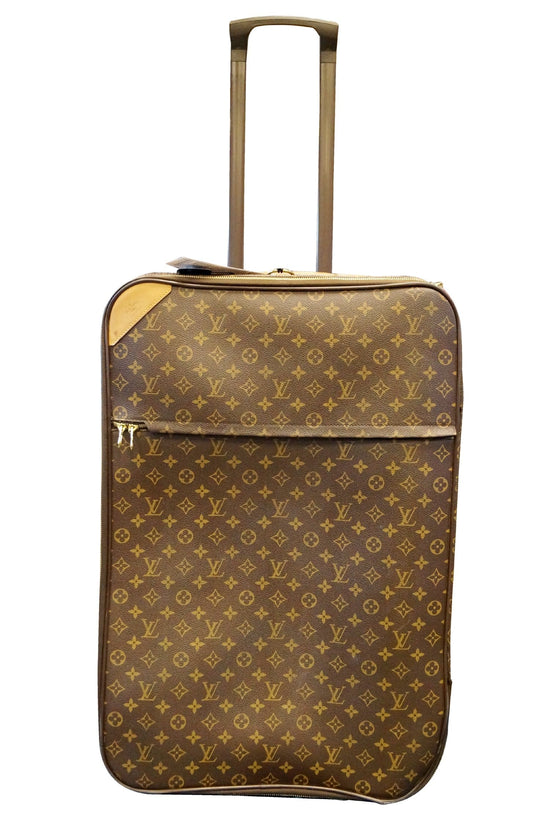 Louis Vuitton Set of Two: Classic Monogram Coated Canvas Pegase 65