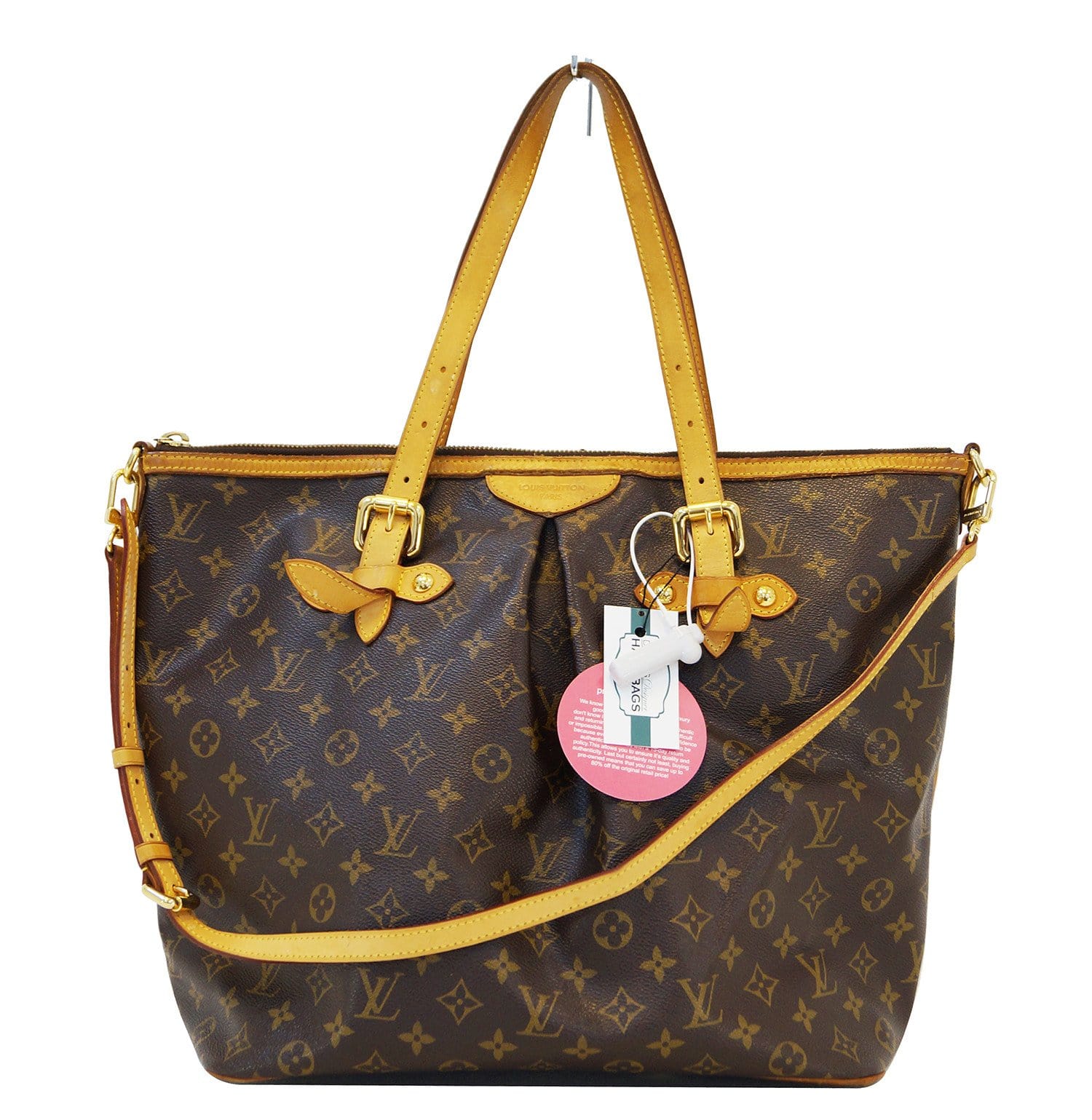 Louis Vuitton Discontinued Monogram Galleria GM Tote Bag at 1stDibs