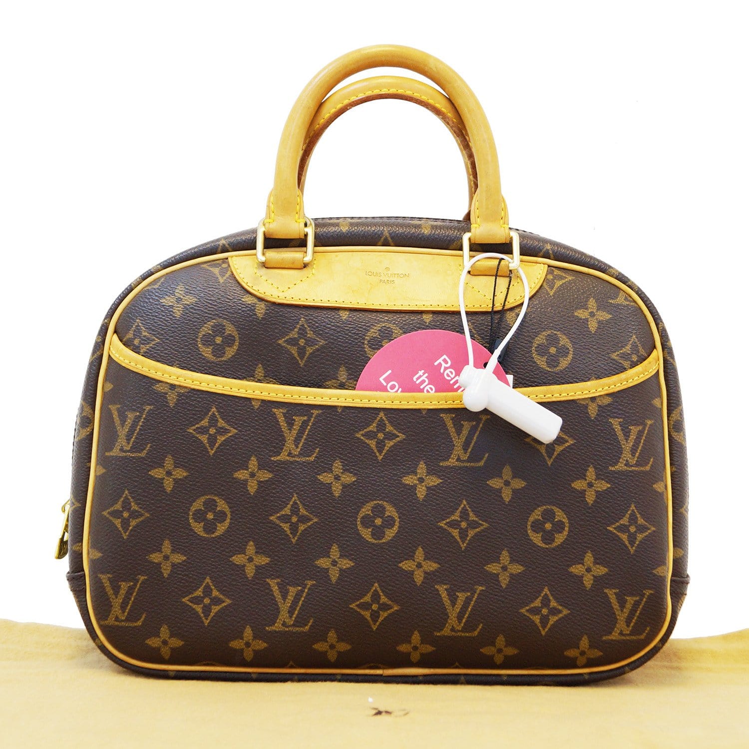 LOUIS VUITTON Monogram Canvas Trouville Satchel Bag - Final Call