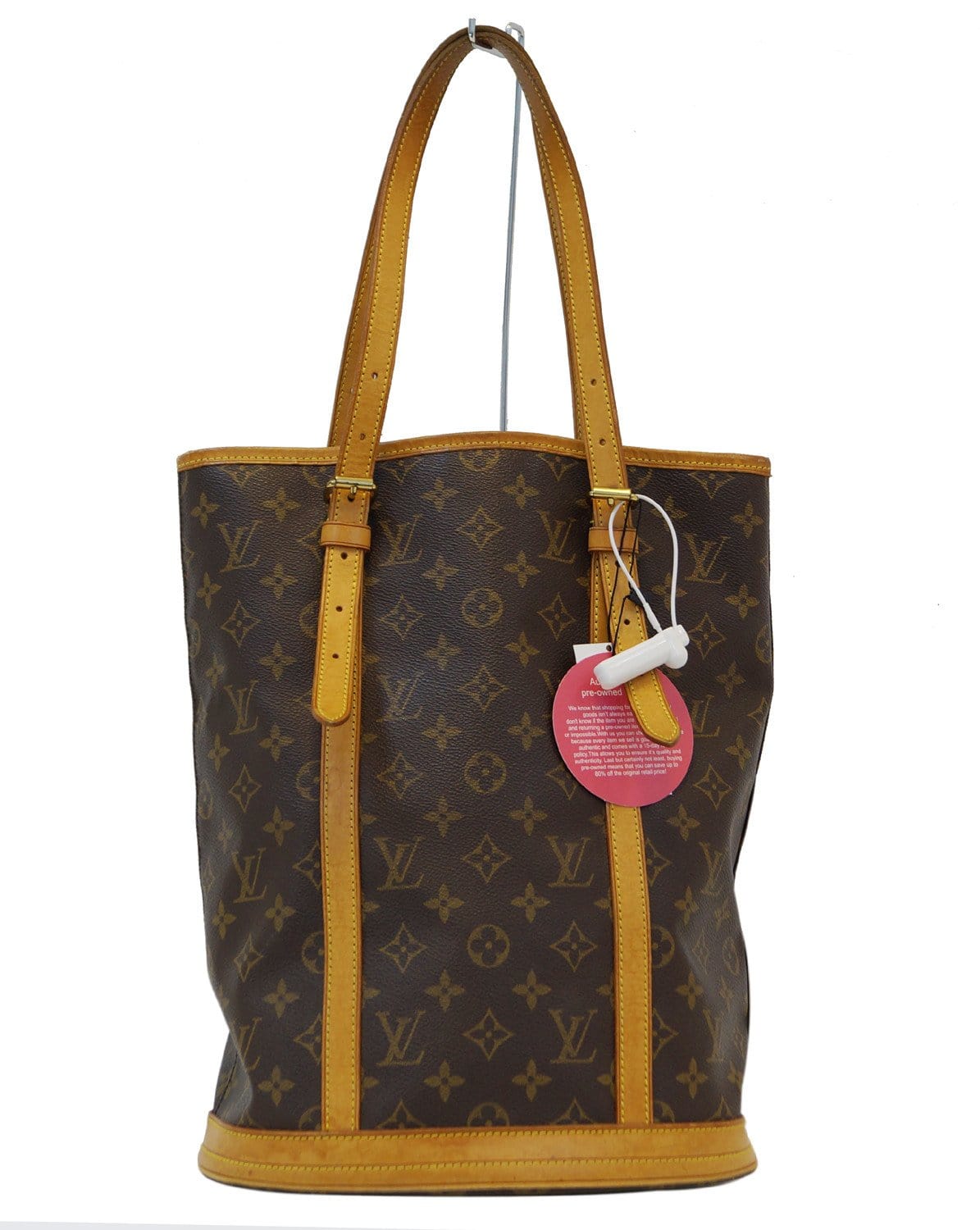 CUSTOM PAINTED LOUIS VUITTON GM MONOGRAM BUCKET BAG