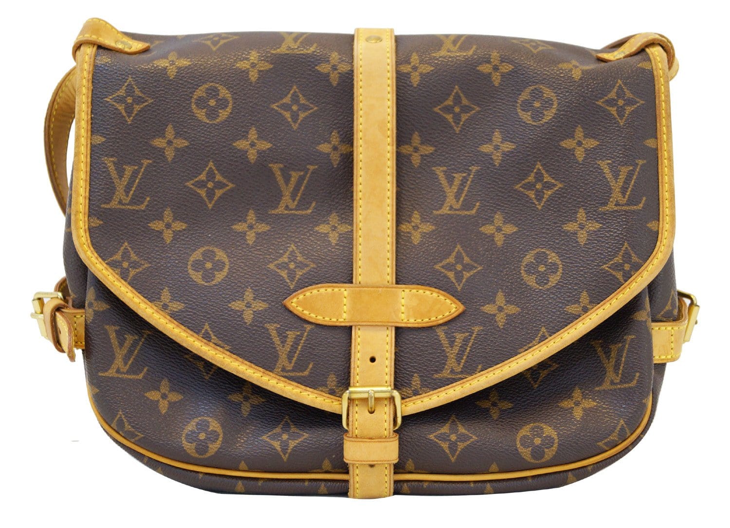 LOUIS VUITTON Saumur 30 Monogram Canvas Shoulder Bag