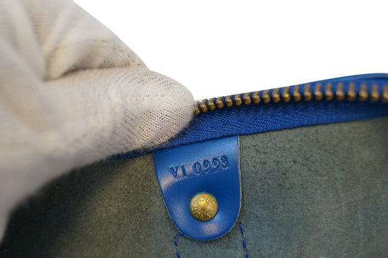 Louis Vuitton travel bag Keepall 50 Epi red Leather ref.492332 - Joli Closet