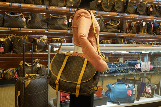 Louis Vuitton - Brown Monogram Canvas Saumur Monogram 43 Shoulder Bag –  Every Watch Has a Story