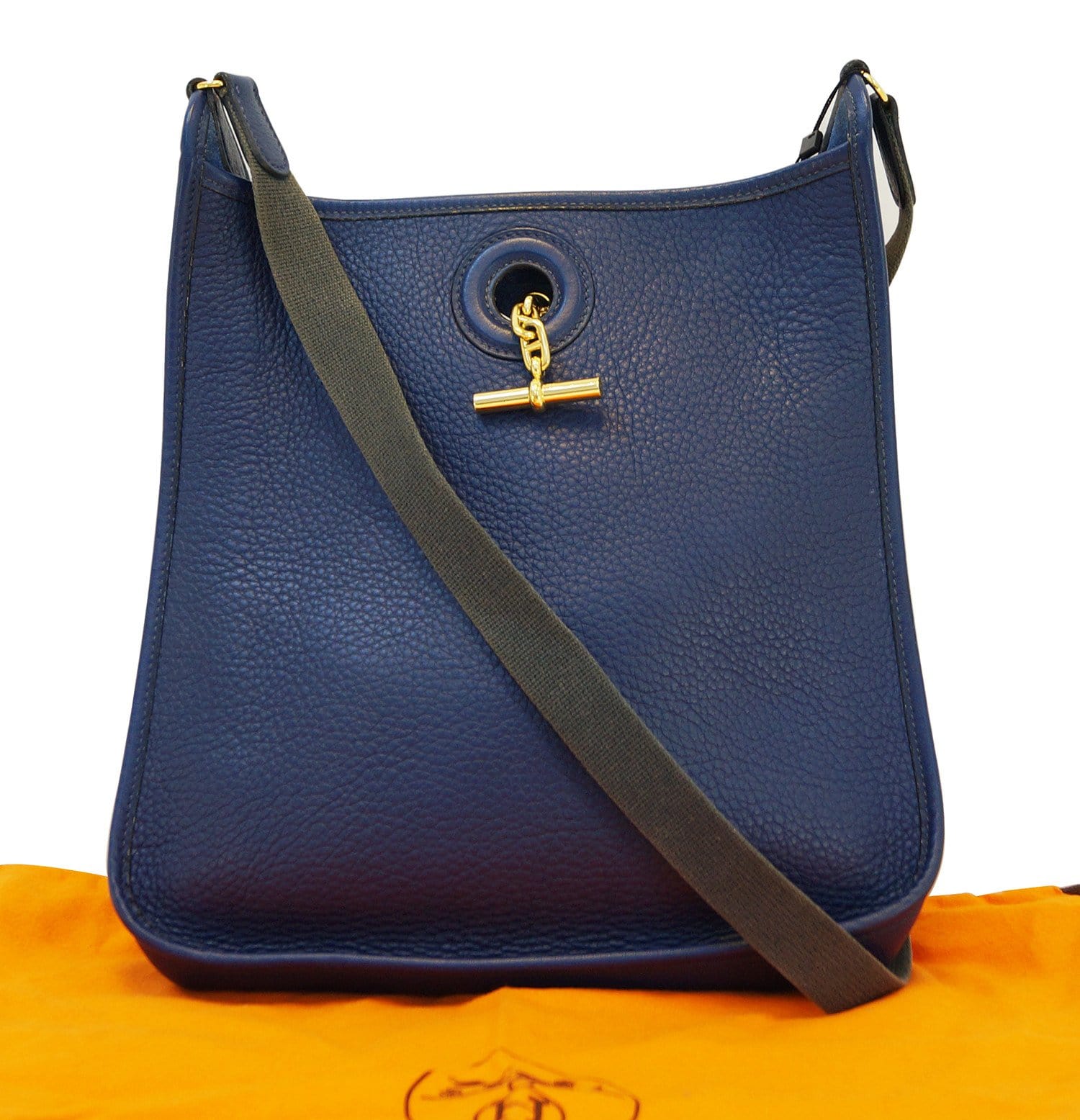 At Auction: Hermes - Yellow Leather Vespa PM Shoulder Bag