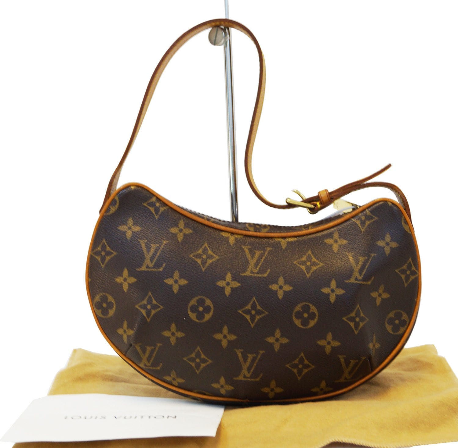 Louis Vuitton Vintage - Monogram Croissant PM Bag - Brown