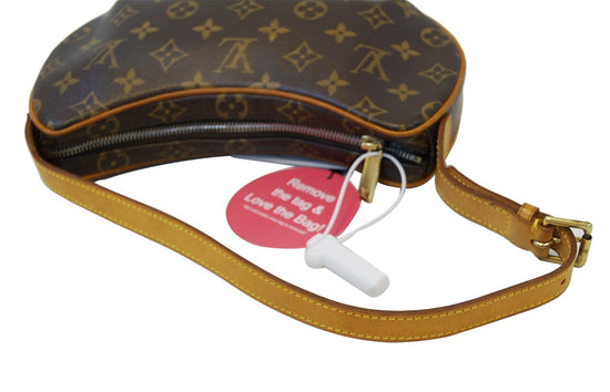 Louis Vuitton Monogram Pochette Croissant Shoulder Bag – Another Life NY