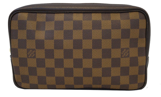 LOUIS VUITTON Damier Ebene Trousse Toilette King Size Pouch N47527