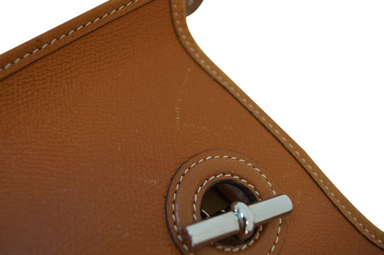 Hermes Brown Leather Vespa PM Crossbody Bag – The Don's Luxury Goods