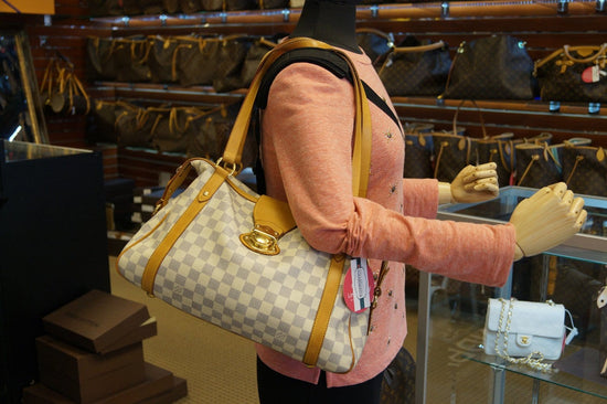 Louis Vuitton Damier Azur Canvas Stresa GM Bag - Yoogi's Closet