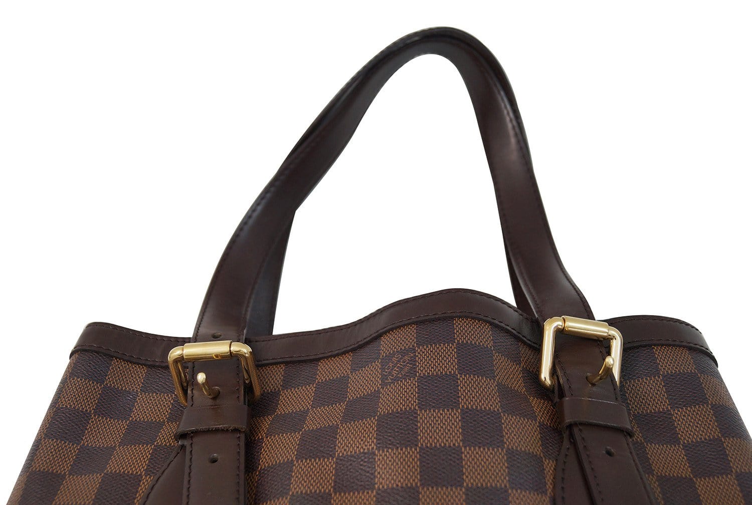 Louis Vuitton Damier Hampstead MM Tote Bag N51204 Brown