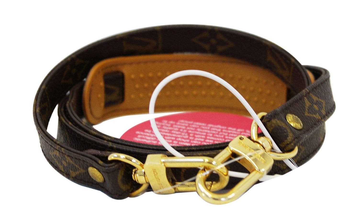 LOUIS VUITTON Monogram Brown Shoulder Strap For Metis and Similar