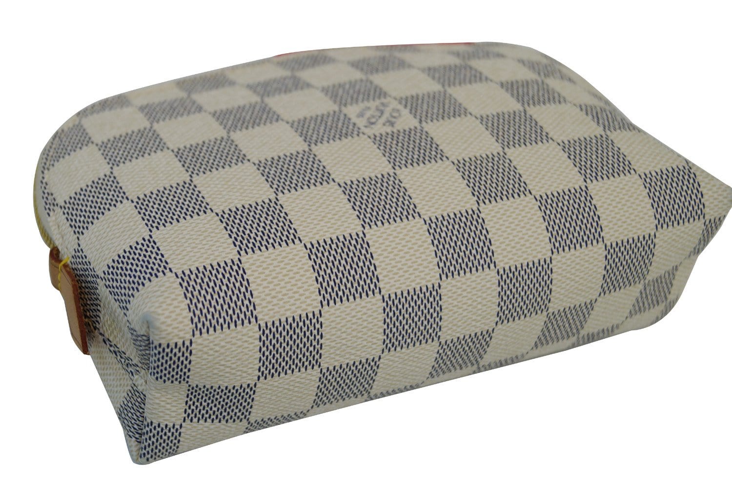 LOUIS VUITTON Damier Azur Pochette Cosmetic Pouch