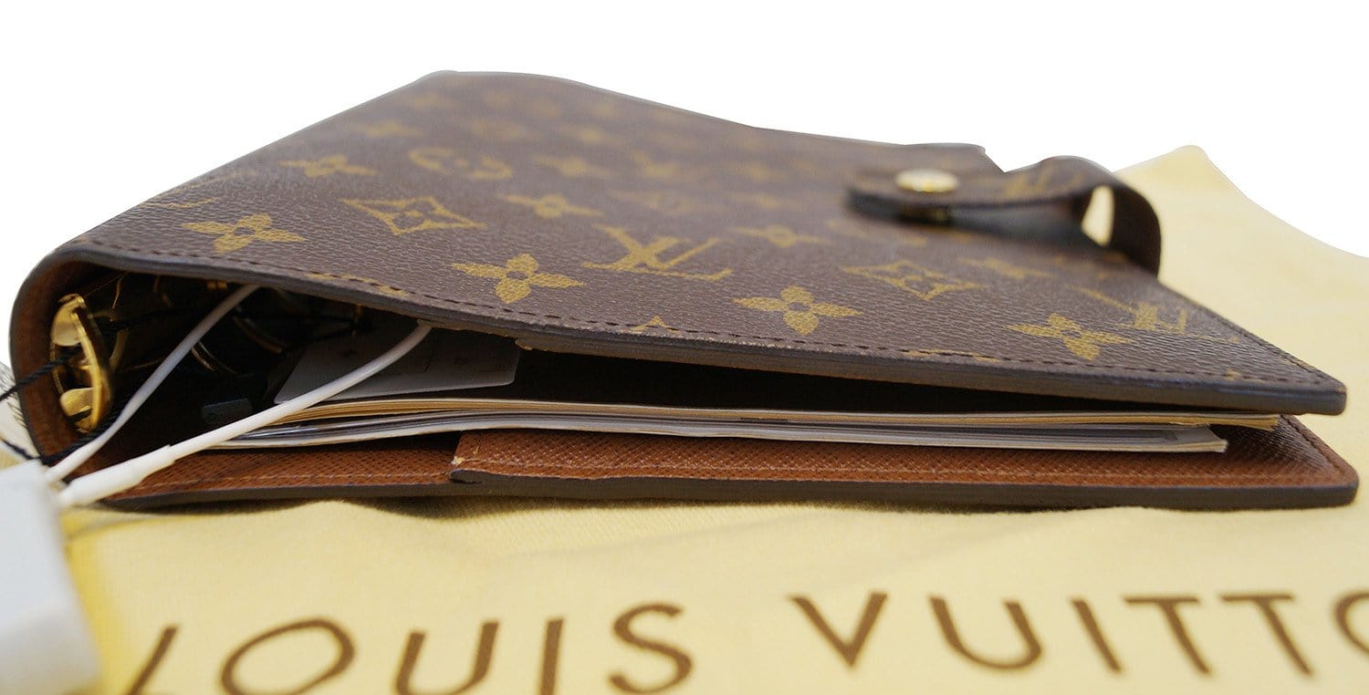 LOUIS VUITTON Monogram Agenda GM Day Planner Cover