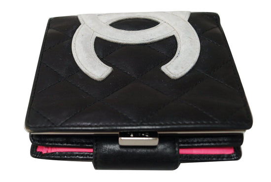 Chanel Cambon Ligne Continental Flap Wallet in Matte Black Quilted Calfskin  - SOLD