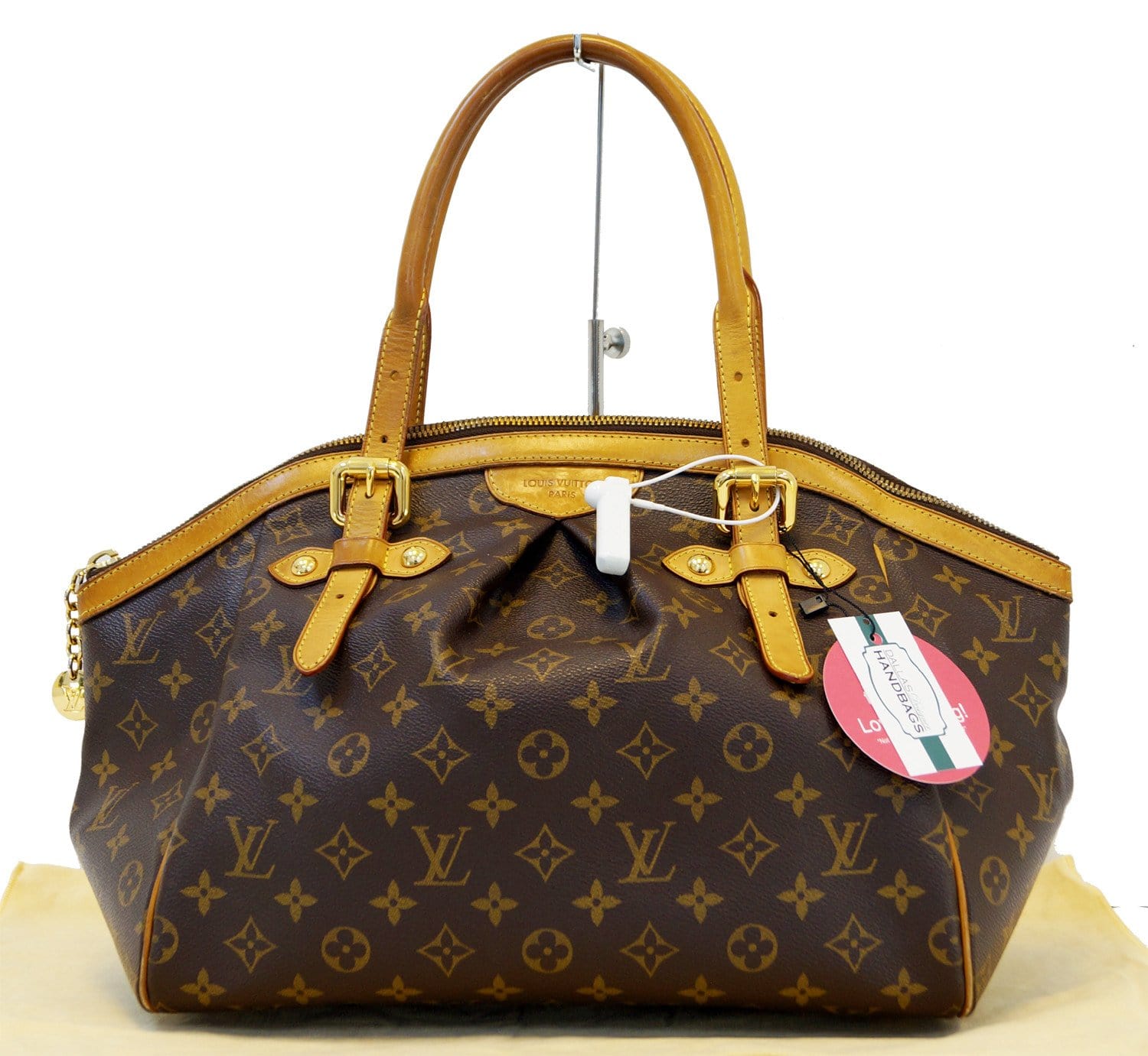 LOUIS VUITTON Monogram Tivoli GM Brown Tote Bag