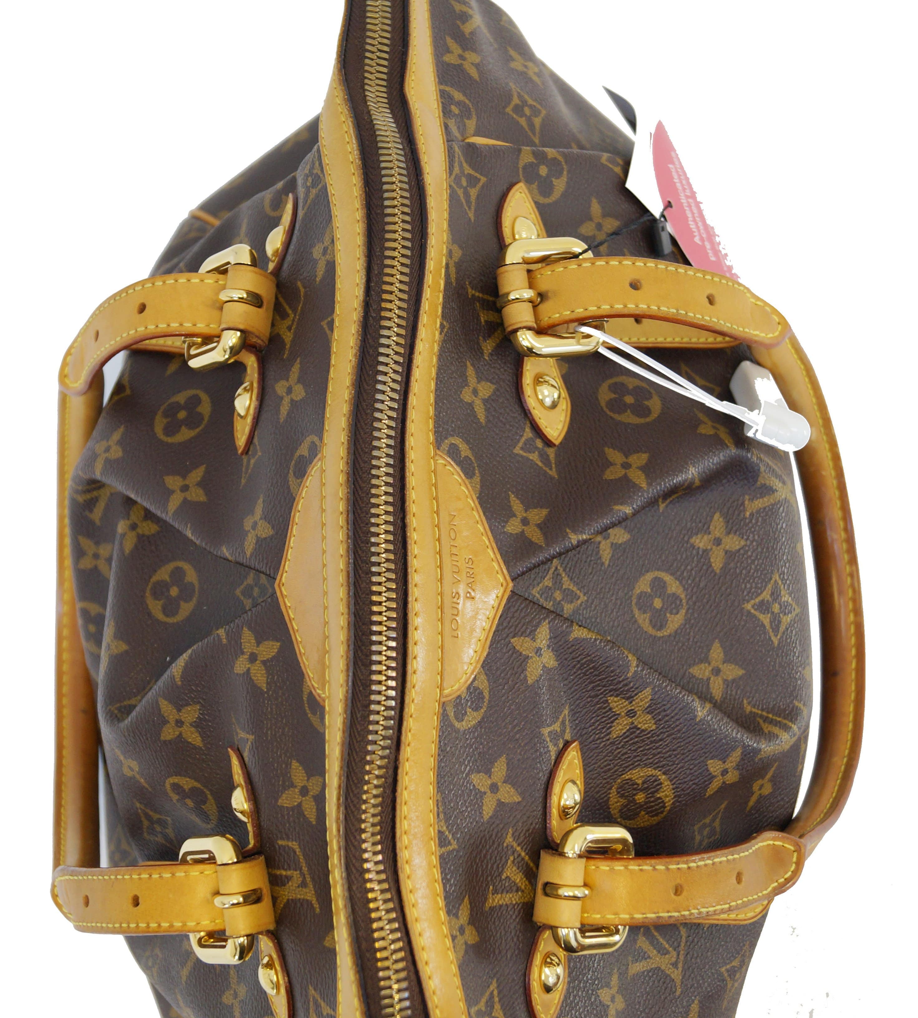 LOUIS VUITTON Monogram Tivoli GM Brown Tote Bag