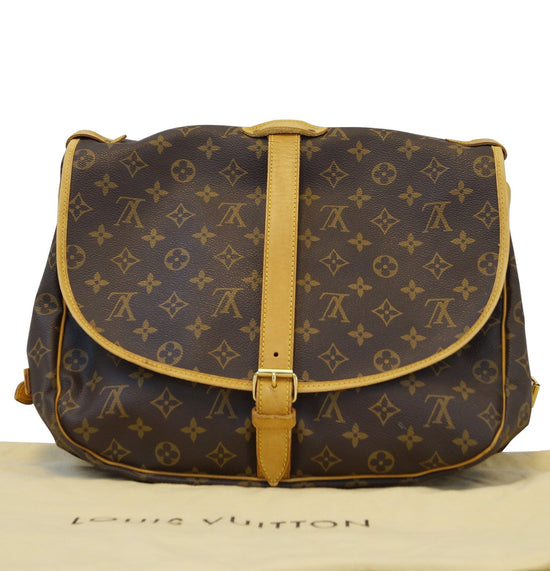 Louis Vuitton Saumur 35 Monogram Canvas – l'Étoile de Saint Honoré