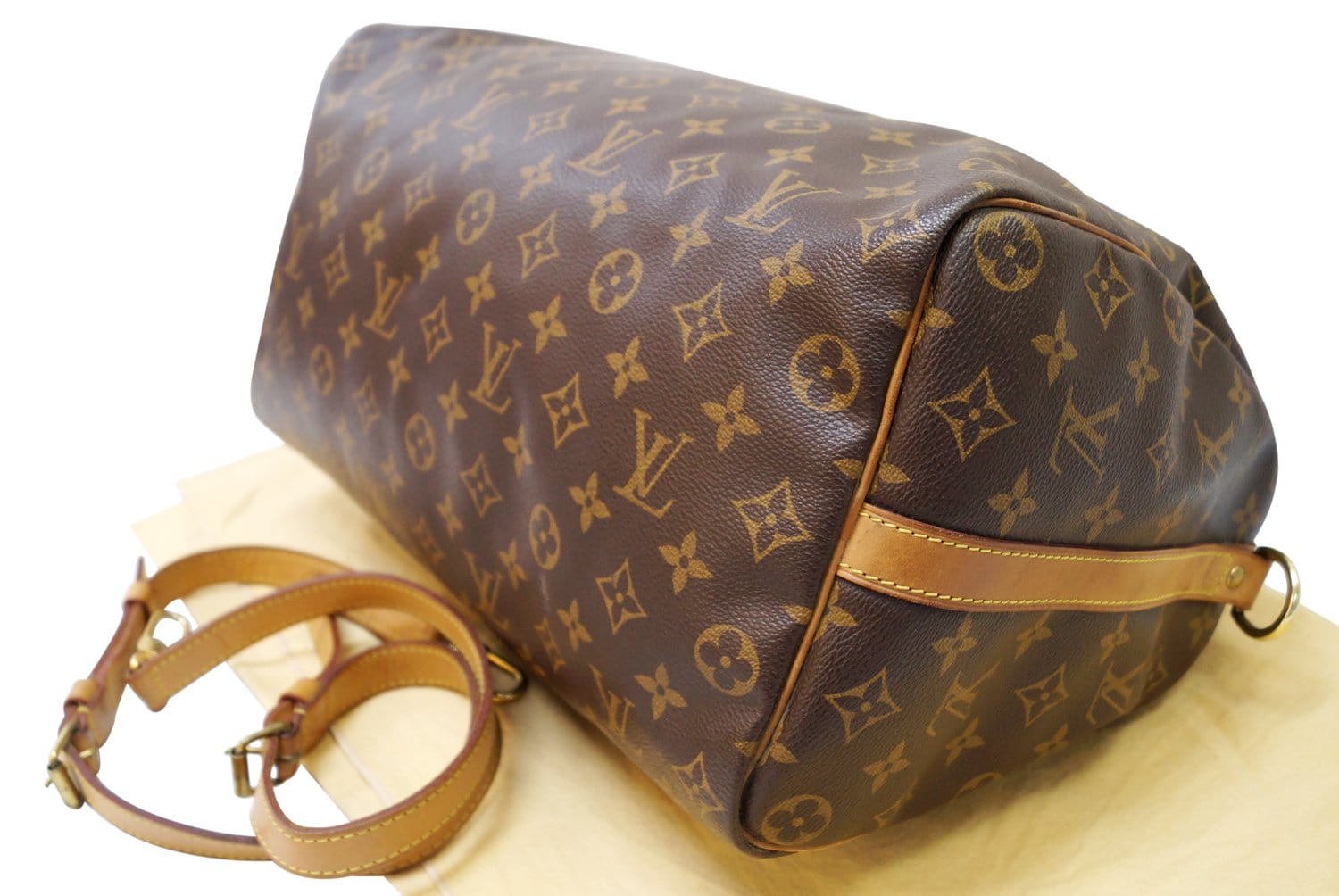 LOUIS VUITTON Monogram Canvas Speedy 35 Bandouliere Shoulder Bag