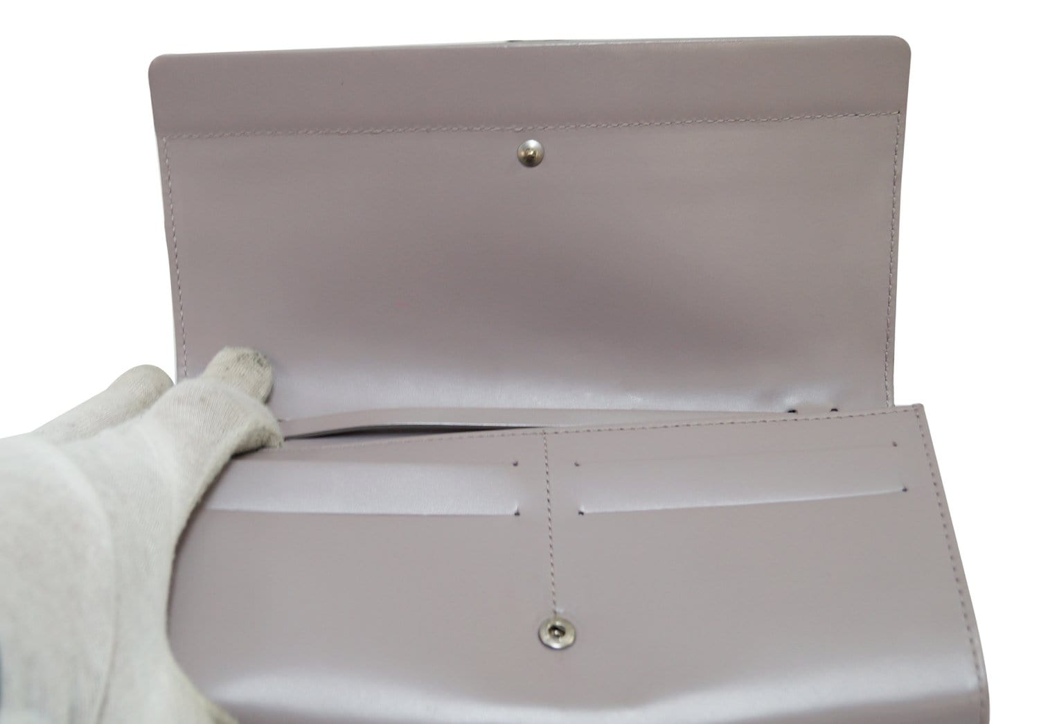 LOUIS VUITTON Lilac Epi Leather Honfleur Clutch Bag