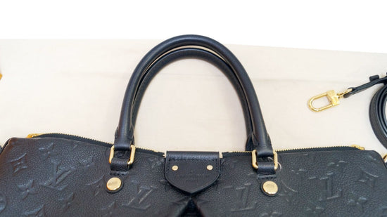 Louis Vuitton Blue Empreinte Leather Mazarine MM Bag – Bagaholic