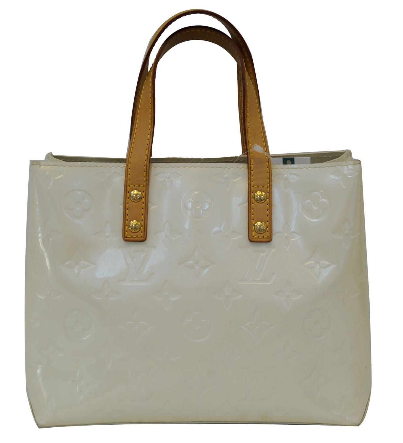 LOUIS VUITTON Perle Monogram Vernis Reade PM Tote Bag - Final Call