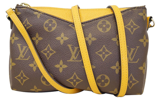 Louis Vuitton Pallas Clutch Navy Marine Blue Crossbody – AE Deluxe