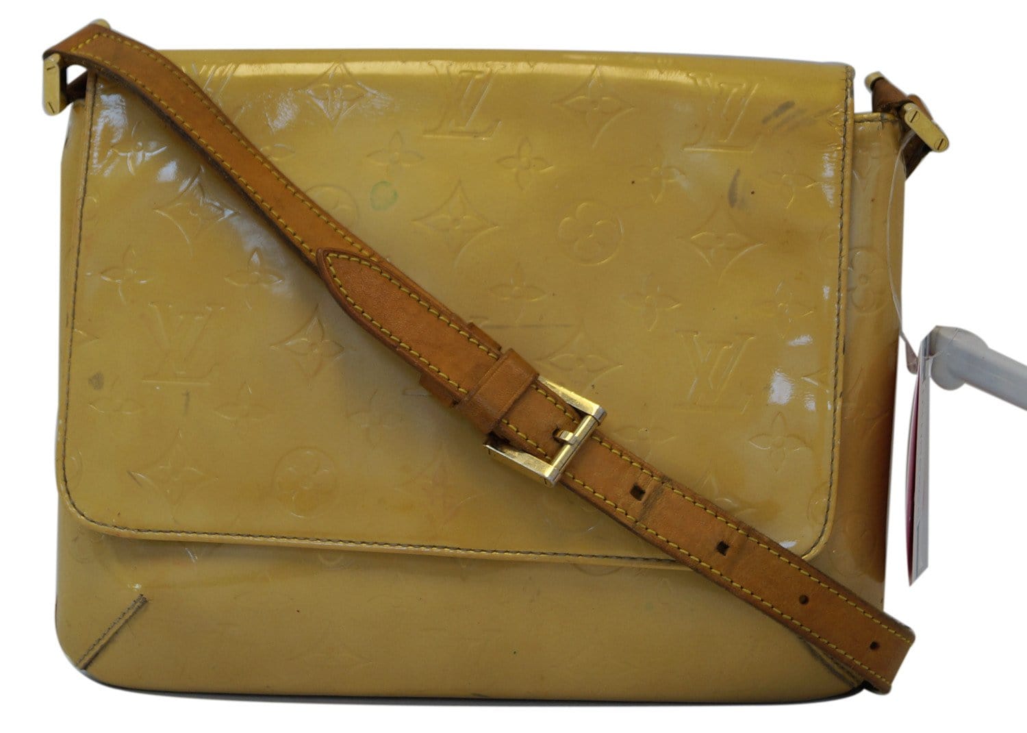 Louis Vuitton, Bags, Louis Vuitton Vernis Thompson Street Shoulder Bag  Yellow