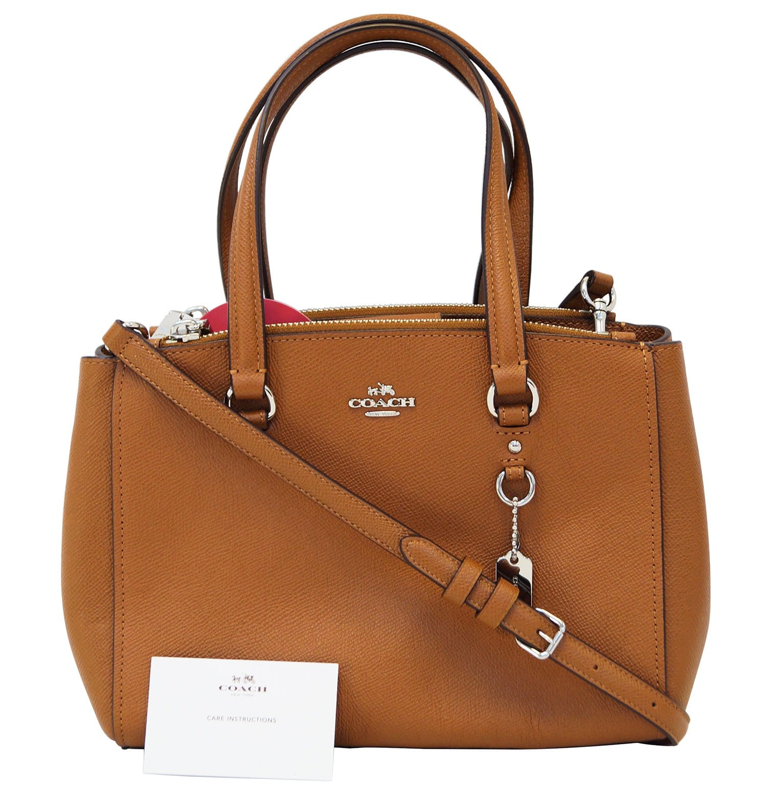 Coach Brown Monogram Shoulder Bag